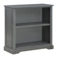 thumbnail image 1 of Country Meadows 2-Shelf Engineered Wood Bookcase in Plantation Gray, 1 of 8