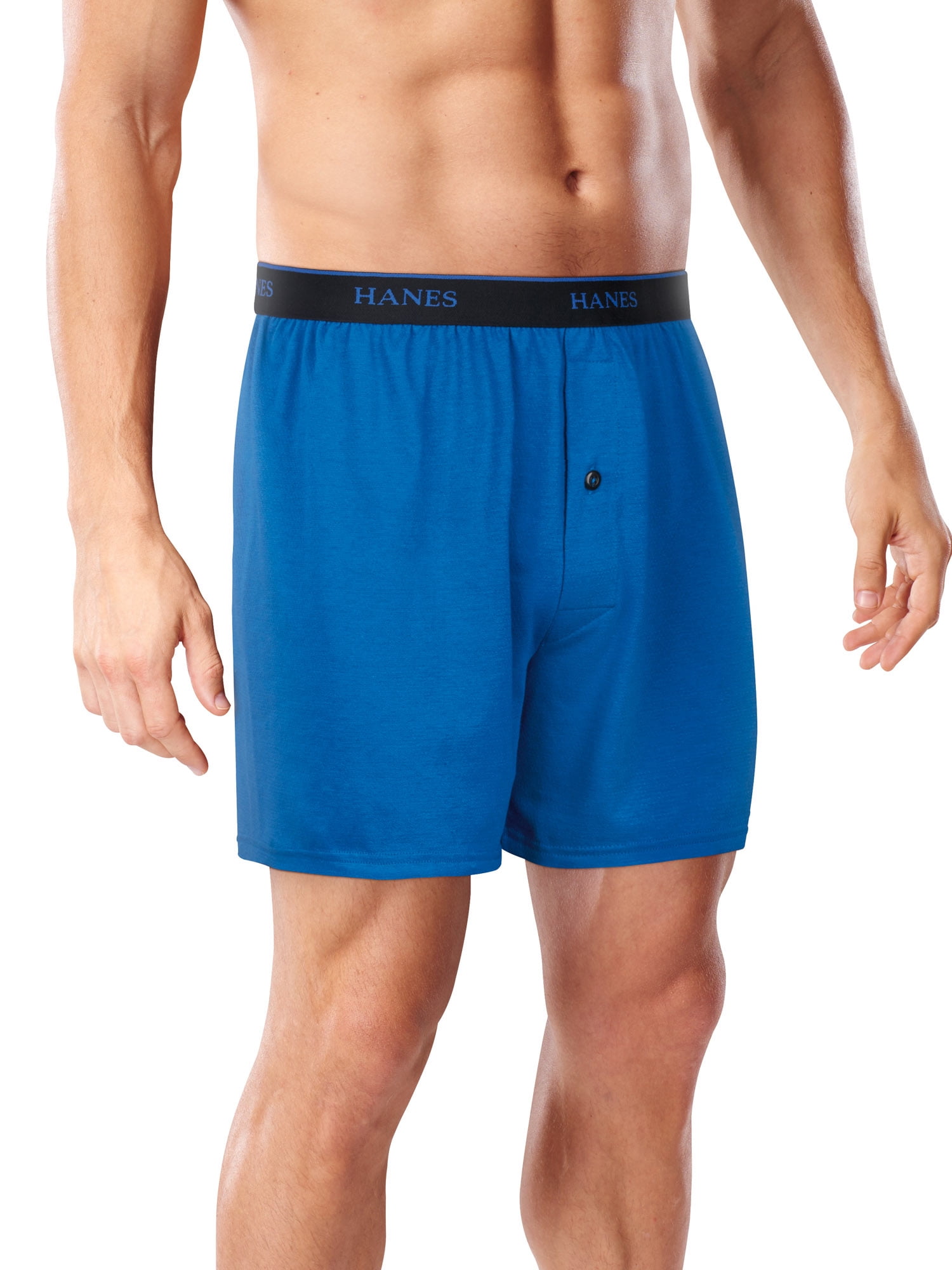 Men's Cool Comfort Lightweight Knit Boxers, 4 Pack - Walmart.com