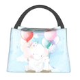 thumbnail image 1 of Fotbe Cute Elephant Bolsa Térmica Portátil con Estampado, Bolsa de Entrega de Alimentos Aislada, Bolsa Reutilizable de Gran Capacidad para Comidas y Supermercado, 1 of 6