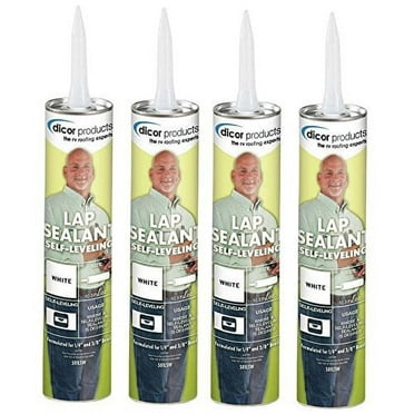 Dicor 501 - LSW6, Paste Rubber, White Flexible Industrial Sealant, 41.2 oz 1.5 kg 3 Pieces
