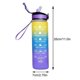 thumbnail image 4 of 1000ml Free Motivational Sports Jug With Time Marker Outdoor Fitness Mug Gradient Color Mug Outdoor Frosted Water Bottle, 4 of 5