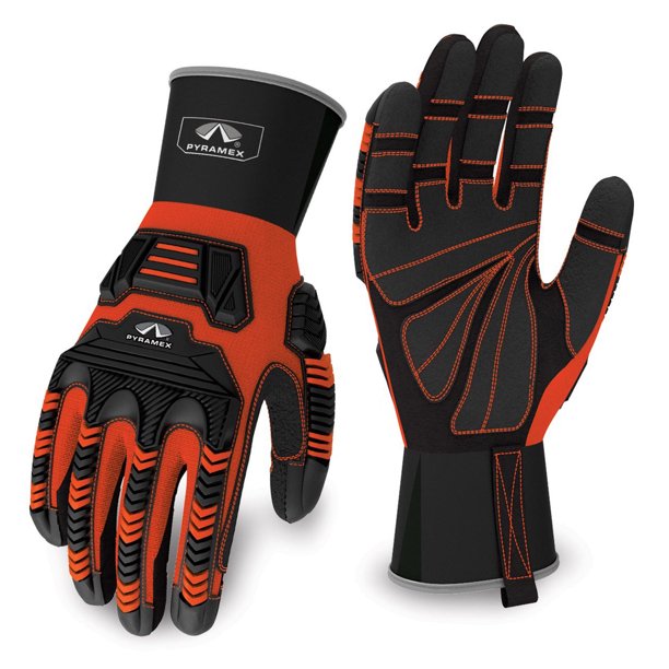 Pyramex Max Duty Ultra Impact Work Gloves GL801 XL