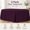 Aubergine, variant on Cotton-Feel Oval Tablecloth 52 x 70in Dining Table Cover - Stain & Wrinkle Resistant Spun Polyester - Periwinkle, 2 Pack