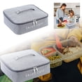 thumbnail image 1 of Riforla Stylish and Convenient Lunch Box Handbag for Meals Food Storage D 31x26x10cm, 1 of 7
