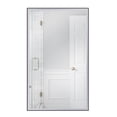 thumbnail image 6 of 60 in. x 36 in. LED Lighted Framed Rectangular Ati-Fog Bathroom Vanity Mirror in Flat Black, 6 of 7