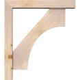 thumbnail image 3 of Ekena Millwork 5 1/2"W x 32"D x 36"H Westlake Block Smooth Bracket w/ Offset Brace, Douglas Fir, 3 of 25