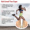 thumbnail image 2 of Gel Toe Caps,4 Pcs/pack For Big Toes, Toe Covers,toe Protectors (brown), 2 of 5