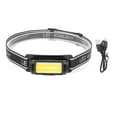 thumbnail image 2 of Lampe Frontale Lampe Frontale Lampe Frontale de Pêche Lampe Frontale Rechargeable Lampe Frontale Usb Étanche Multifonction Rechargeable avec Réglable, 2 of 8