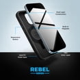 thumbnail image 3 of Funda tipo cinturón Rebel para iPhone 16 Pro Max con MagSafe, 3 of 9