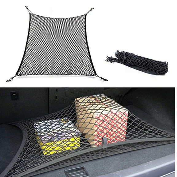 Elastic Mesh Net Holder for Car Trunk Rear Cargo Trunk Fixed Storage Net Bag Elastic Mesh Net