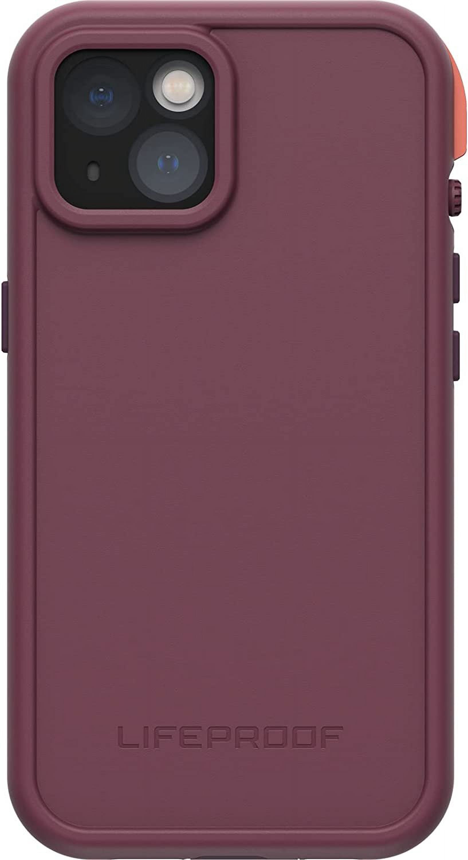 LifeProof FRĒ Compatible with Magsafe SERIES Waterproof Case for iPhone 13 (ONLY) - RESOURCEFUL PURPLE