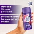 thumbnail image 4 of Lady Speed Stick Fresh Infusions Antiperspirant Deodorant for Women, 72 HR Sweat & Odor Protection, Invisible Dry, Cherry Blossom Scent, 65 g Stick, 4 of 9