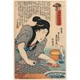 thumbnail image 2 of Unknown 13x18 Gold Ornate Wood Framed with Double Matting Museum Art Print Titled - Preparing Dinner, 1850, 2 of 4