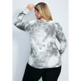 thumbnail image 2 of Avenue Women's Plus Size Skylar Tie Dye Hacci Top, 2 of 2
