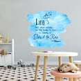 thumbnail image 2 of QUOTES - Easy to Apply Inspirational Life Quotes Vinyl Wall Decoration Calligraphy Lettering Art Design Home Bedroom Umbrella Wall Decal Sticker 20" x 16", 2 of 5