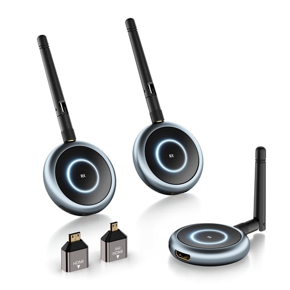 Transmisor HDMI inalámbrico y 2 receptores TIMBOOTECH 165FT