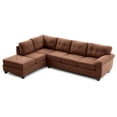 thumbnail image 5 of Glory Furniture G902B-SC CHOCOLATE Sectional, 5 of 6