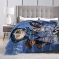 thumbnail image 4 of Cartoon Coraline Blanket Ultra Soft Anime Stuff Throw Blanket Comfortable Warm Bedding Gifts for Couch Living Room Bedroom Car Girls Boys Kids Adults, 4 of 7