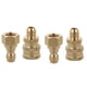 thumbnail image 1 of Adaptadores de tubería de a con acoplador de rápida duraderos de 4 juegos [M14x1.5mm], 1 of 9