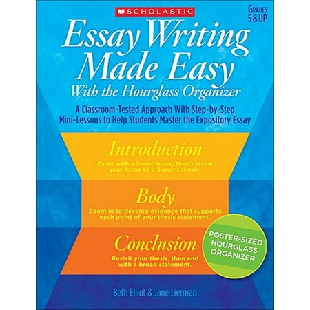 Good Synthesis Essay Topics Essay Writing Made Easy With The Hourglass Organizer A Classroomtested Approach With Step Health And Fitness Essay also Write A Good Thesis Statement For An Essay Essay Writing Made Easy With The Hourglass Organizer A Classroom High School Years Essay