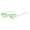 Gold Frame Green Piece, variant on 2026 New American Style Korean Version Cat Eye Small Frame Ocean Lens Fashion Sunglasses Metal Versatile Sunglasses for Women