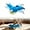 Blue/1PCS, variant on Interactive Chirping Bird Cat Toy,2025 New Flying Bird Cat Toy Flapping Bird Toy,Simulation Chirping Bird Toys Interactive Cat Toys for Bored Indoor Adult Cats (Light Grey/1PCS)