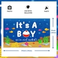 thumbnail image 5 of We're Reel Excited It's A Boy Backdrop, Gone Fishing, Baby Shower Background, Fishing Pong Bunting, Boat Fishes Decor, Gender Re, 5 of 6