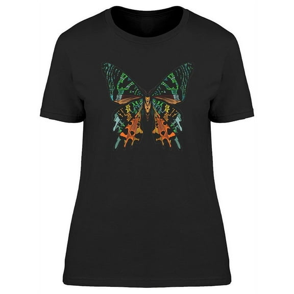 Urania Moth From Madagascar T-Shirt Women -Image by Shutterstock, Female 3X-Large