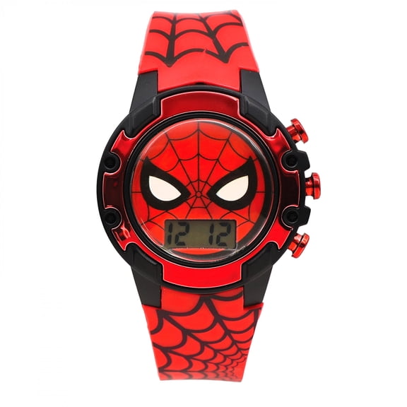 Spider-man Masked Red Digital Youth Watch