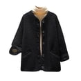 thumbnail image 2 of LSLJS Manteau en Peluche Épais et Chaud pour Femmes, 2 of 3