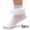 White, variant on LYMAYTER 5 Pack ‌Baby Girls Socks Ruffle Eyelet Mesh Ankle Soft Dress Kids Princess Socks 1-12Y