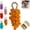 Orange, variant on Grapes Soap on a Rope, Soap Grapes on a Rope – Handmade Grapes Cluster Shaped Soaps with Rope for Shower Hanging, Bathroom Kitchen Decor, Grape Scented
