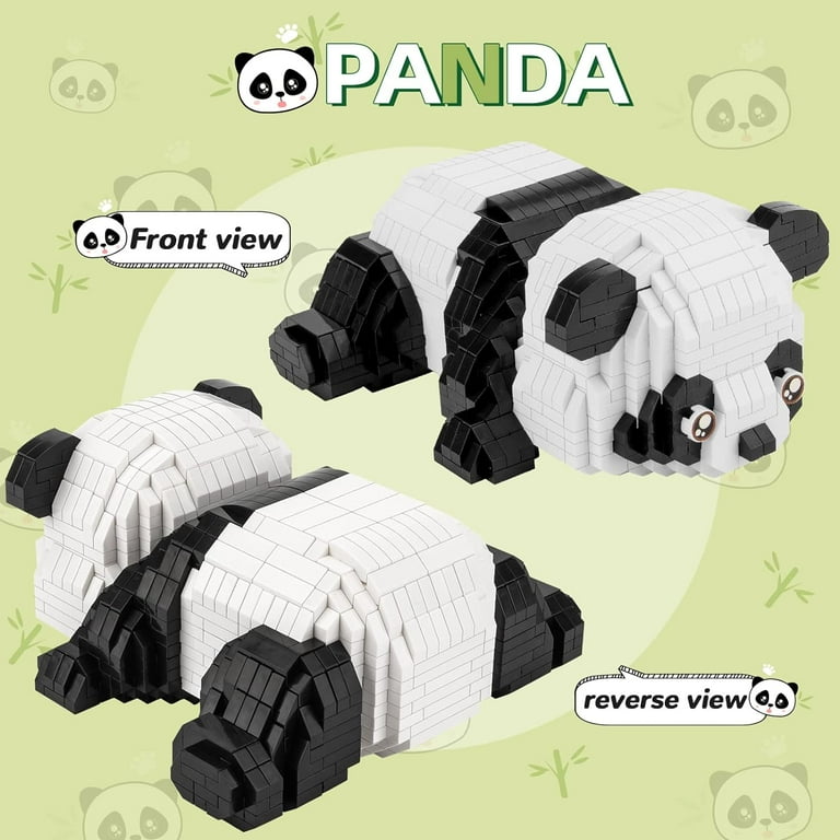 NHPY Briques De Construction Panda Mini Bloc De Construction Panda