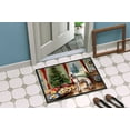 thumbnail image 4 of Carolines Treasures DAC3886MAT 18 x 27 in.  Weimaraner Christmas Cookies Doormat, 4 of 5