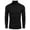 01-Black, variant on COOFANDY Men's Turtlenecks Sweater Slim Fit Knitted Long Sleeve Pullover Sweaters