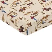 Sweet Jojo Designs Wild West Cowboy Boy 100% Cotton Muslin Fitted Crib Sheet
