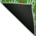 thumbnail image 5 of Addison Rugs Chantille Indoor/Outdoor Transitional Holiday Green Machine Washable Rectangle Rug, 10' x 14', 5 of 7