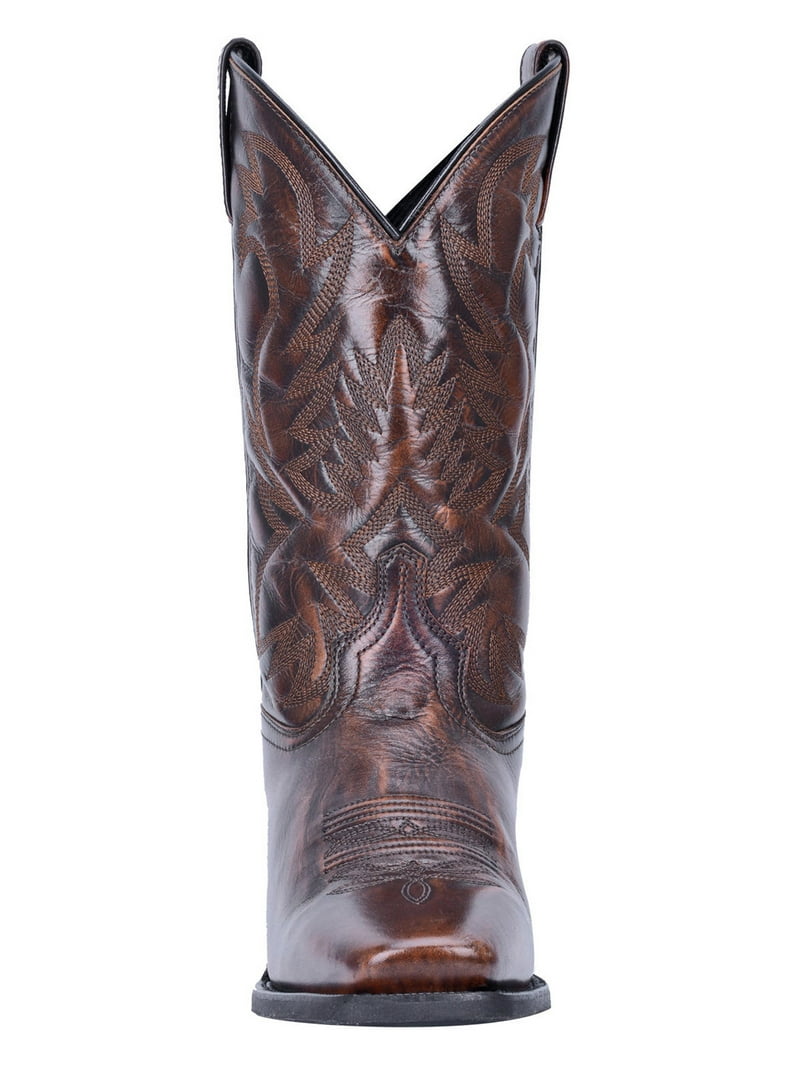 Laredo 7851 Men\'s Western Cowboy Boots Size 8D Brown Leather Square Toe Two Tone Laredo Men main image 4