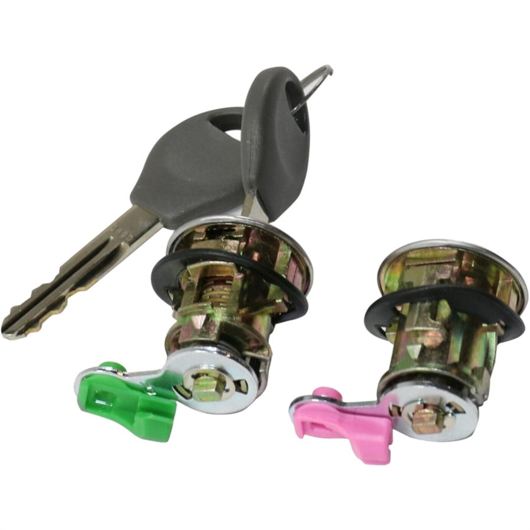 Kazumamacyan　0910 Zyutaosan Dl-121 Left & Right Door Lock Cylinder With 2 Keys For