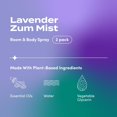 thumbnail image 2 of Spray para habitación y cuerpo Indigo Wild Zum Mist con aroma a lavanda, 120 ml, 2 of 7