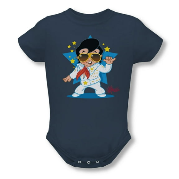 Elvis Presley Baby Boys' Jumpsuit Bodysuit 18 - 24 Months Blue