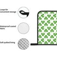 thumbnail image 4 of Saint Patrick''s Day Oven Mitts and Pot Holders Sets 4 pcs, Kitchen Oven Gloves Heat Resistant BBQ Gloves Non Slip for Chef, Cooking, Baking, 4 of 6