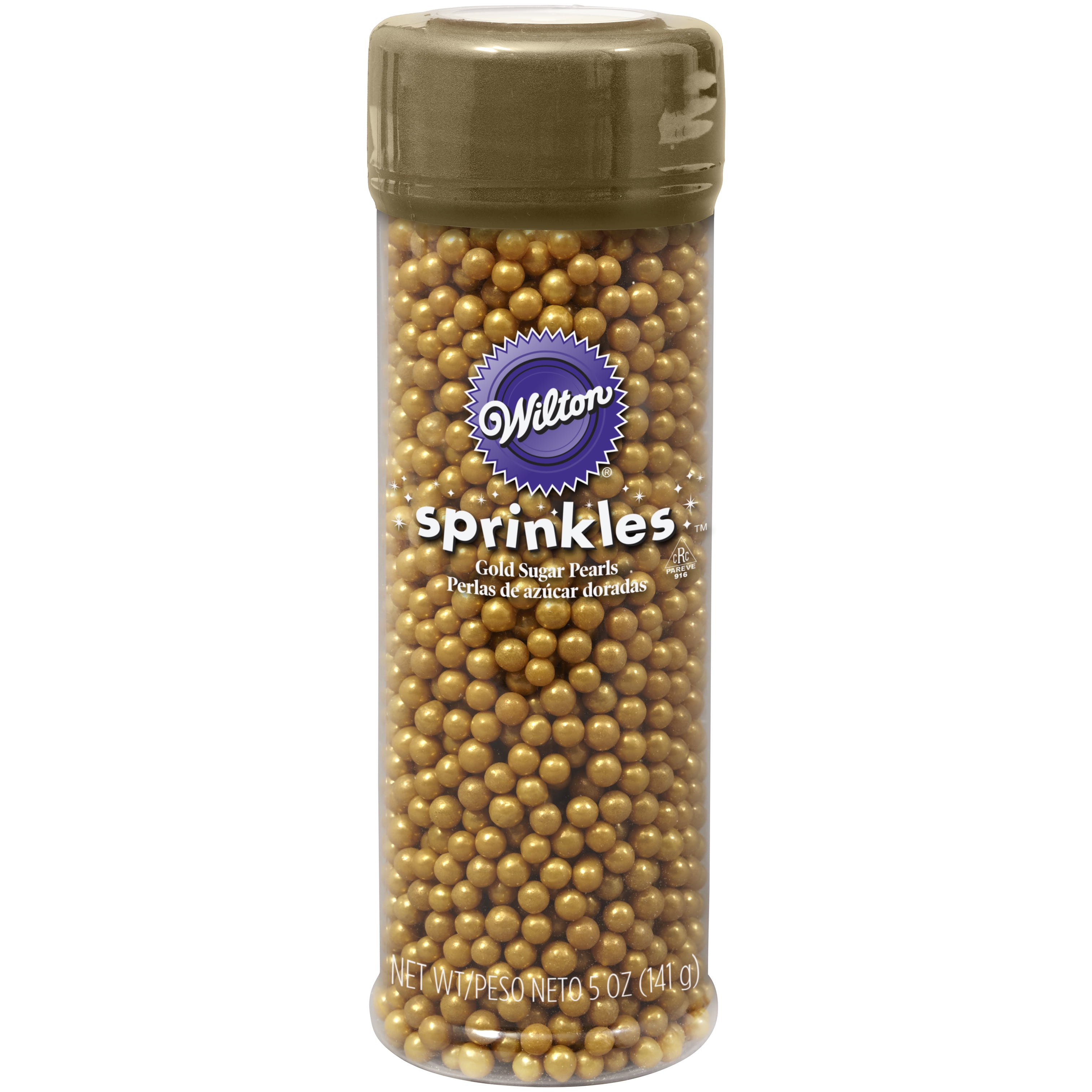 Wilton Gold Sugar Pearls