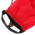 thumbnail image 3 of OFFIGAM Durable Breathable Leg Gaiters for Outdoor Use Protecting Boots in Stylish Red, 3 of 8