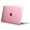 Crystal Pink, variant on Mosiso Plastic Hard Case with Keyboard Cover with Screen Protector for MacBook Air 13 Inch (Models: A1369 and A1466), White