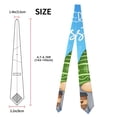 thumbnail image 3 of Salouo Merry Christmas Gnome Pattern Men's Silk Ties 4.7"Necktie for Men Formal Ties Business Necktie Men's Wedding Fashion Accessory, 3 of 7