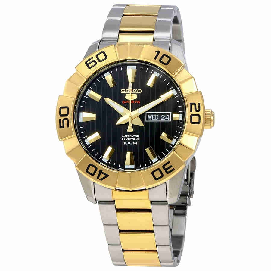 seiko 5 automatic two tone