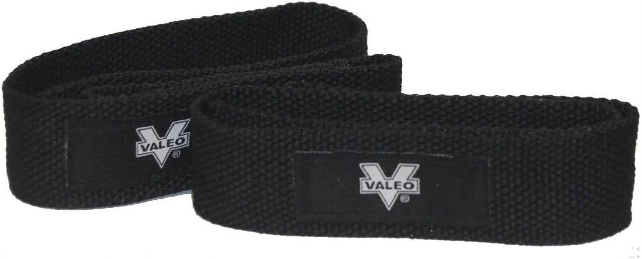 Valeo Cotton Lifting Straps with Heavy Duty 100% Cotton Straps, One ...