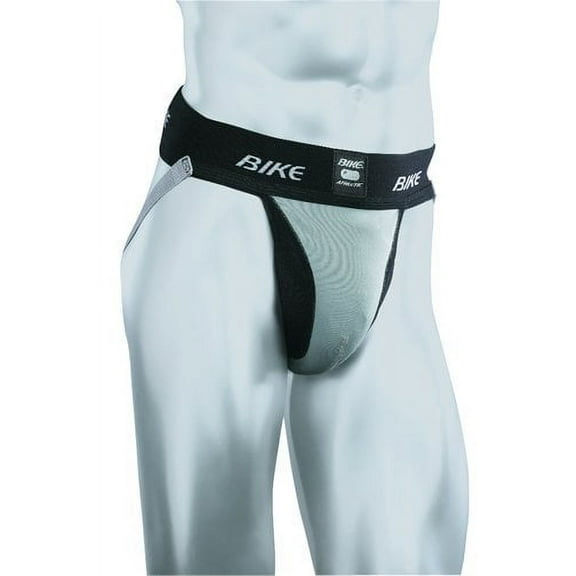 BIKE BTCP11 Performance Elite teen jock strap with cup pouch Large
