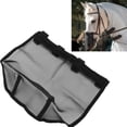 thumbnail image 2 of SIEYIO Adjustable Equine Fly Livestocks Nose Face Cover Meshes Breathable Headgear for Hot Weather Ride And Training, 2 of 8